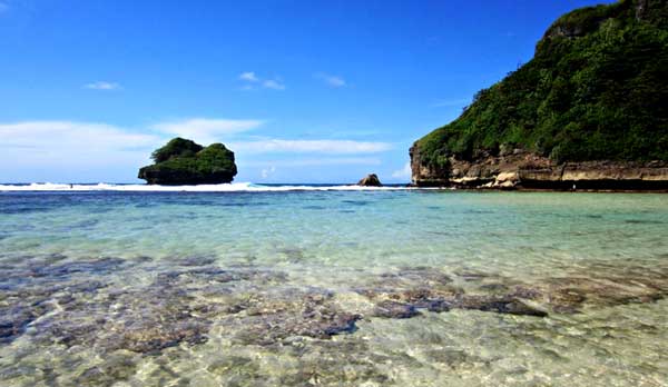  Goa  China  Beach in Malang  City East Java Province
