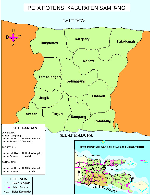 POTENTIAL MAP OF SAMPANG REGENCY